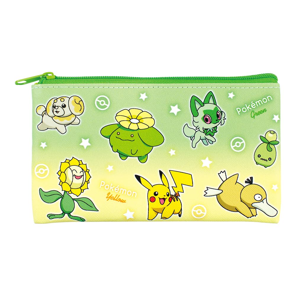 Tees Factory Pokemon Flat Multi Pouch Желтый В105 x Ш190 x Г10 мм Градиент/Зеленый & PM-5544280GY
Tees Factory Pokemon Flat Multi Pouch Желтый В105 x Ш190 x Г10 мм Градиент/Зеленый & PM-5544280GY
