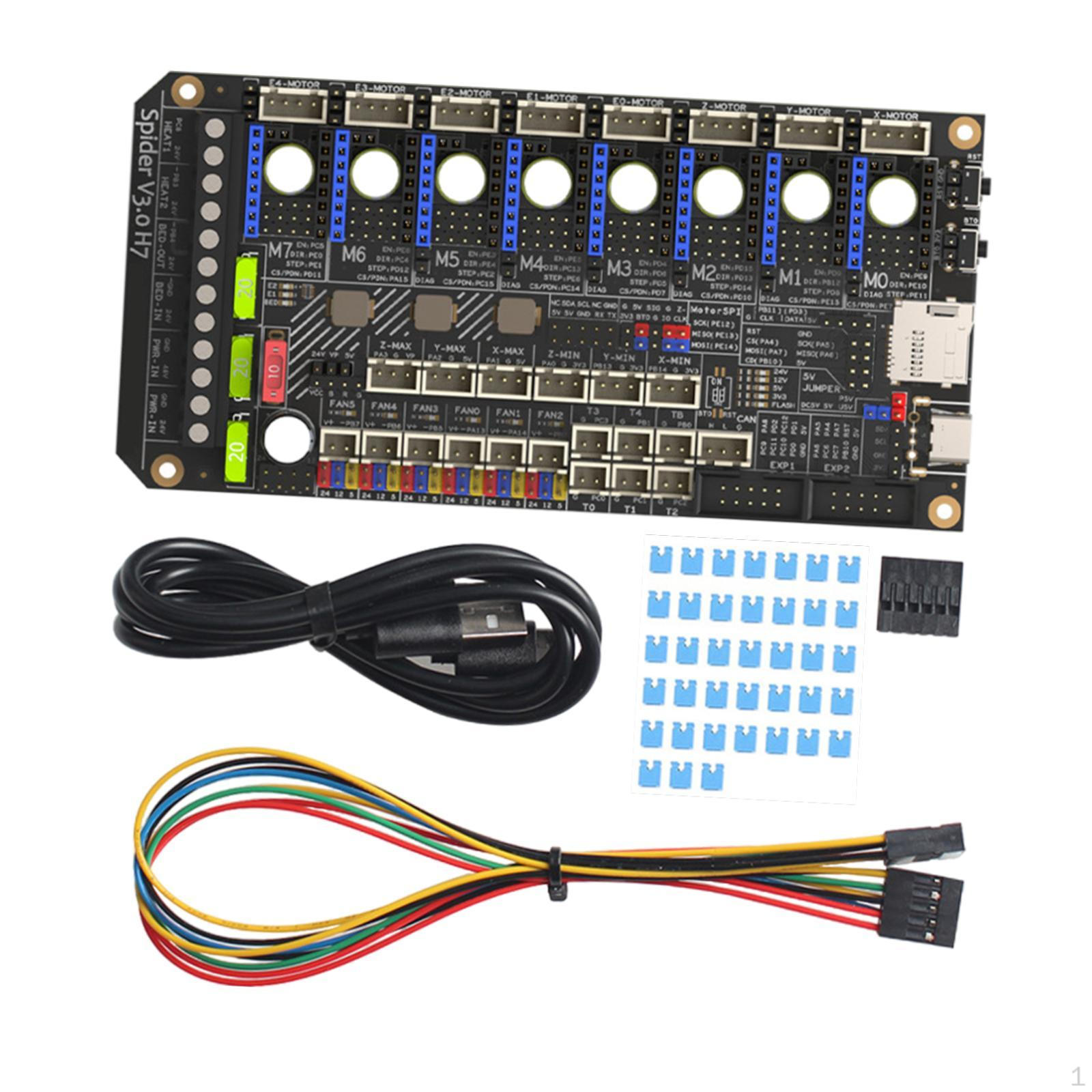 V3.0 Motherboard Drive 8 Axis 24V/48V ,Spare Parts Optional Power Supply Board Professional Simple
V3.0 Motherboard Drive 8 Axis 24V/48V ,Spare Parts Optional Power Supply Board Professional Simple