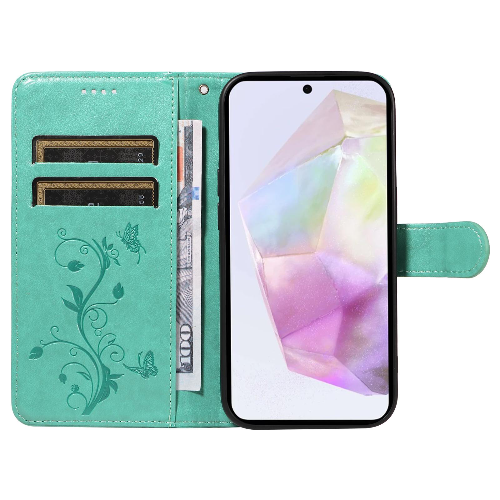 For Samsung Galaxy A36 5G PU Leather Cases Flower Pattern Wallet Stand Phone Cover with Strap Green
For Samsung Galaxy A36 5G PU Leather Cases Flower Pattern Wallet Stand Phone Cover with Strap Green