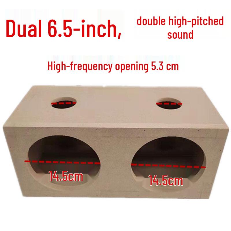 6.5-inch Double Horn Subwoofer Enclosure: DIY Passive Speaker Cabinet for Car Amplifiers Double 6.5-inch panel
6.5-inch Double Horn Subwoofer Enclosure: DIY Passive Speaker Cabinet for Car Amplifiers Double 6.5-inch panel