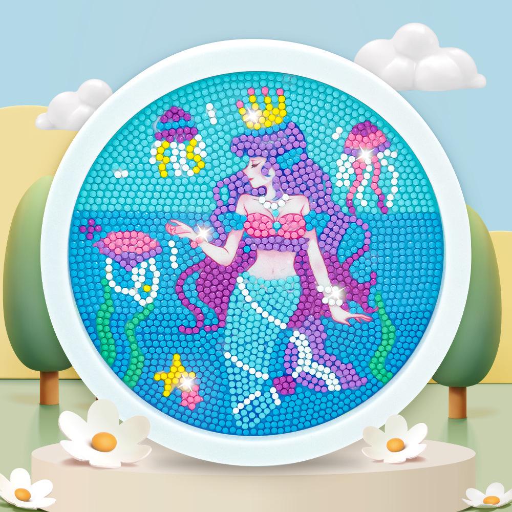 Round Frame Unicorn Diamond Painting Kit: Creative DIY Children s Handmade Sticker Art with Frame
Round Frame Unicorn Diamond Painting Kit: Creative DIY Children s Handmade Sticker Art with Frame