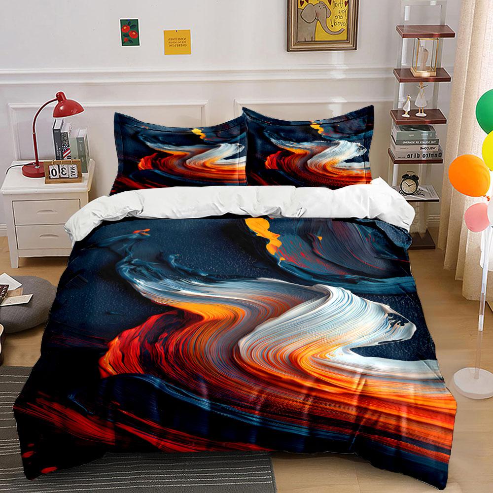Abstract swirls of color. Bedding sets Duvet cover sets Duvet covers Pillowcases(1 * Duvet Cover 2 * Pillowcases, without duvet insert) 135x200cm
Abstract swirls of color. Bedding sets Duvet cover sets Duvet covers Pillowcases(1 * Duvet Cover 2 * Pillowcases, without duvet insert) 135x200cm