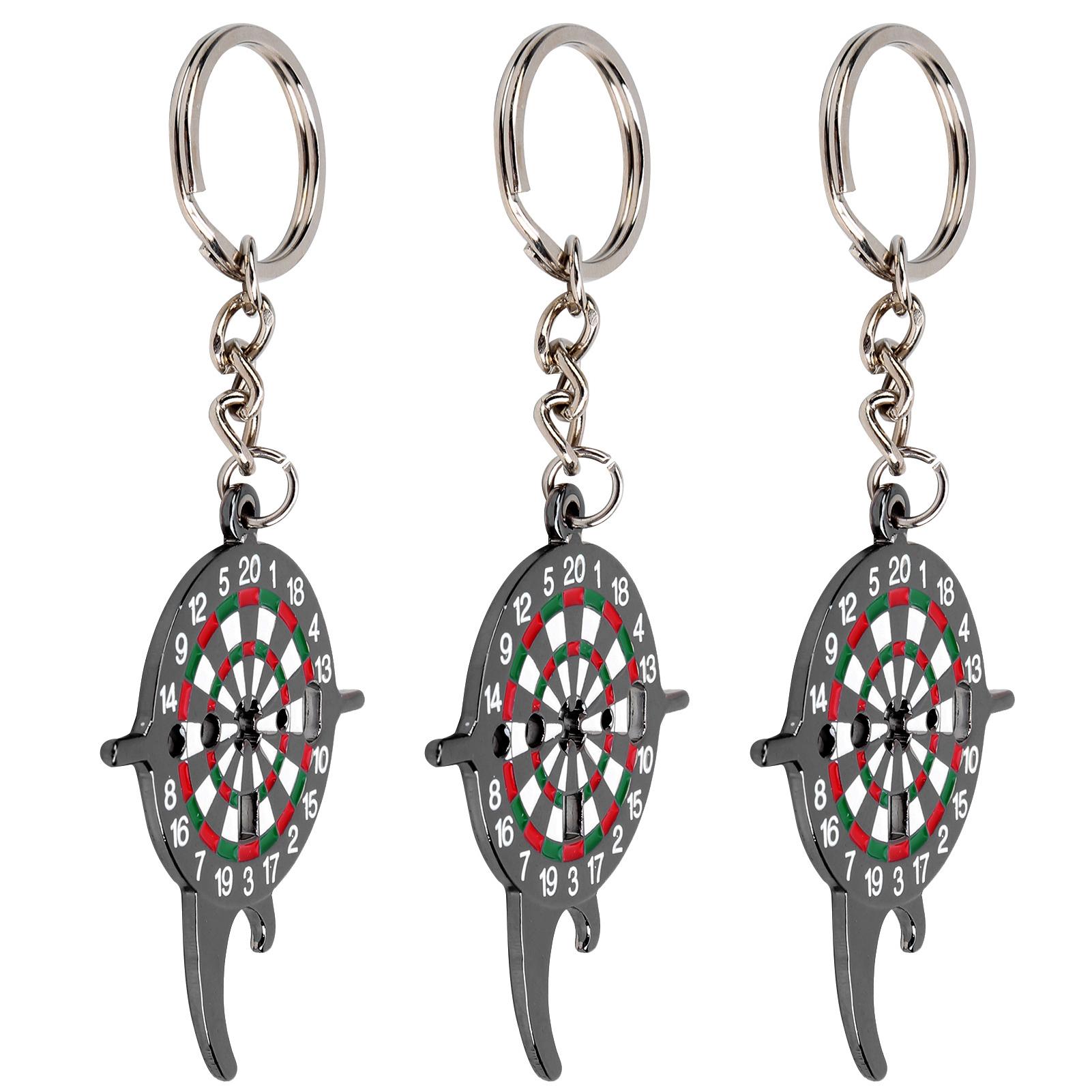 3pcs Multifunction Keychain Darts Board Wrench Tool Tighten Darts Shafts Bottle Opener
3pcs Multifunction Keychain Darts Board Wrench Tool Tighten Darts Shafts Bottle Opener