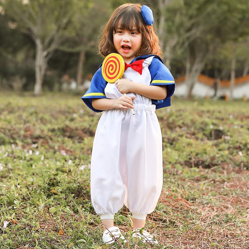 Kids White Sailor Duck Halloween Cosplay Costume Large білий/синій
Kids White Sailor Duck Halloween Cosplay Costume Large білий/синій