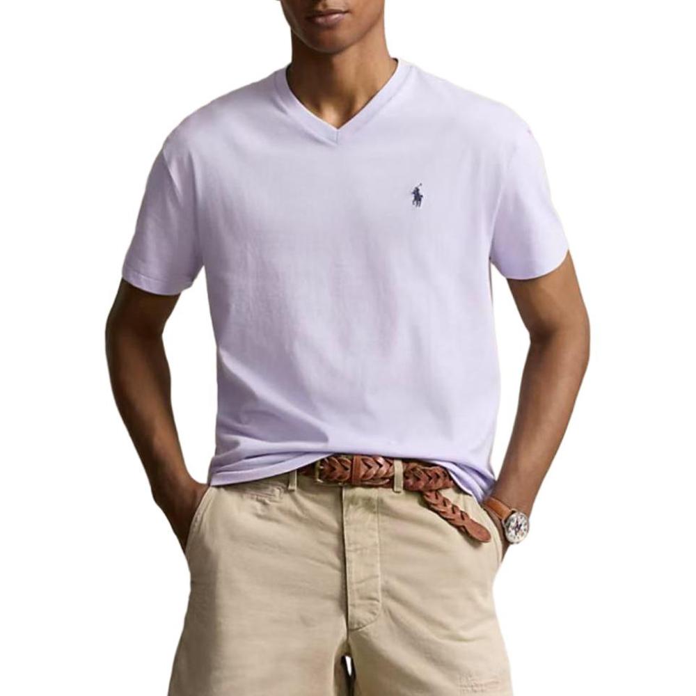 Polo Ralph Lauren SS25 Пуловер с V-образным вырезом и вышивкой пони, футболка с коротким рукавом, мужская футболка, светло-фиолетовая 710671452-278 XS
Polo Ralph Lauren SS25 Пуловер с V-образным вырезом и вышивкой пони, футболка с коротким рукавом, мужская футболка, светло-фиолетовая 710671452-278 XS