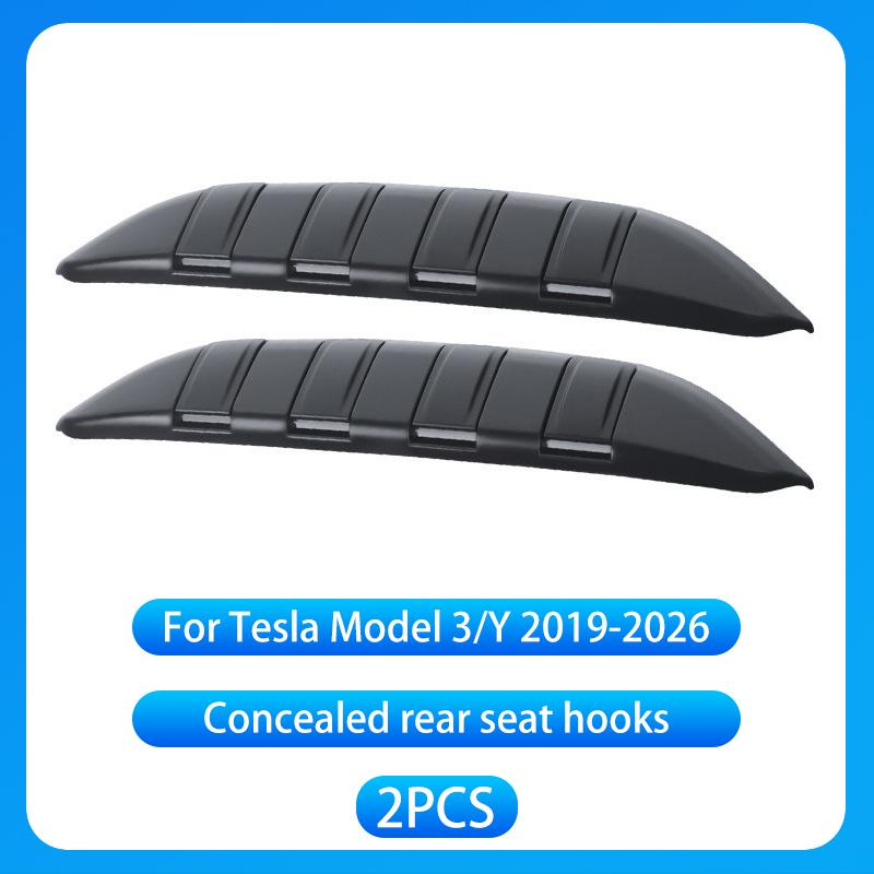 For Tesla Model Y Juniper 2025/Tesla Model 3/Y 2017-2026+ ABS Multi-Functional Rear Seat Folding Hidden Hook High-Capacity Hooks
For Tesla Model Y Juniper 2025/Tesla Model 3/Y 2017-2026+ ABS Multi-Functional Rear Seat Folding Hidden Hook High-Capacity Hooks