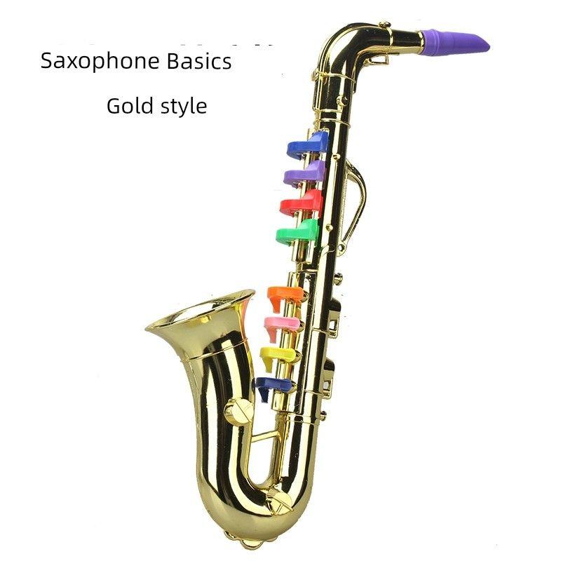 Simulation Horn Clarionet Performance Props Model Music Golden Saxophone-Basics
Simulation Horn Clarionet Performance Props Model Music Golden Saxophone-Basics
