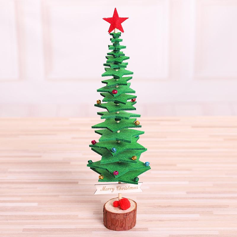 DIY Felt Christmas Tree Ornaments Desktop Decor New Year Decorative Xmas Tree Navidad Home Decoration New Year Gift
DIY Felt Christmas Tree Ornaments Desktop Decor New Year Decorative Xmas Tree Navidad Home Decoration New Year Gift