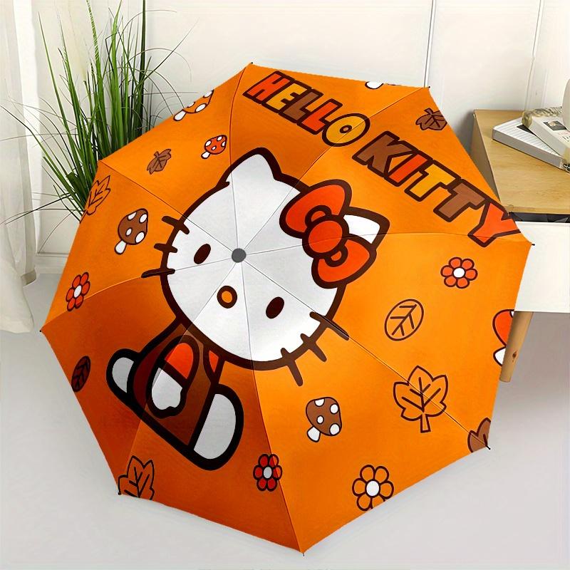 Hello Kitty,Autumn Automatic Folding Umbrella-Simple 8-Rib Design, Bright Cartoon Pattern, Durable Iron Frame, Suitable For Travel, Outdoor,
Hello Kitty,Autumn Automatic Folding Umbrella-Simple 8-Rib Design, Bright Cartoon Pattern, Durable Iron Frame, Suitable For Travel, Outdoor,