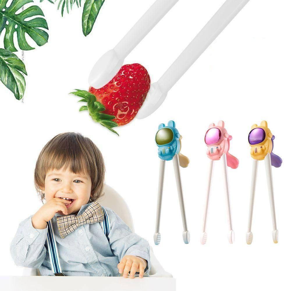 Eating Helper Learning Chopsticks Astronaut Shape Beginner Chopstick Training Chopsticks Baby
Eating Helper Learning Chopsticks Astronaut Shape Beginner Chopstick Training Chopsticks Baby