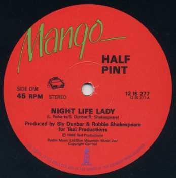 12inch Record HALF PINT - Night Life Lady / Cost Of Living 12IS277 Mango 1986 UK Reggae, Ska & Dub Used
12inch Record HALF PINT - Night Life Lady / Cost Of Living 12IS277 Mango 1986 UK Reggae, Ska & Dub Used