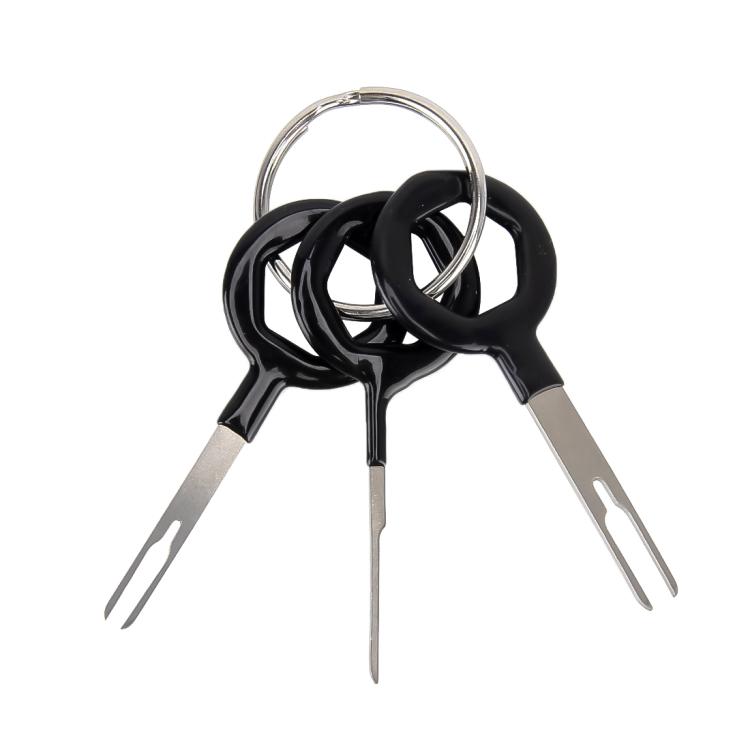 3 PCS Auto Car Rubberized Plug Circuit Board Wire Harness Terminal Extraction Pick Connector Crimp Pin Back Needle Remove Tool (Black)
3 PCS Auto Car Rubberized Plug Circuit Board Wire Harness Terminal Extraction Pick Connector Crimp Pin Back Needle Remove Tool (Black)
