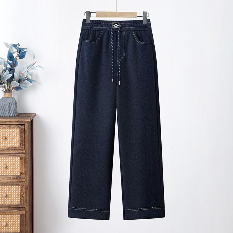 Retro Elastic Waist Soft Denim Loose Fit Women s Mom Jeans - Spring New Arrivals 3XL (120-135 lbs) синій
Retro Elastic Waist Soft Denim Loose Fit Women s Mom Jeans - Spring New Arrivals 3XL (120-135 lbs) синій