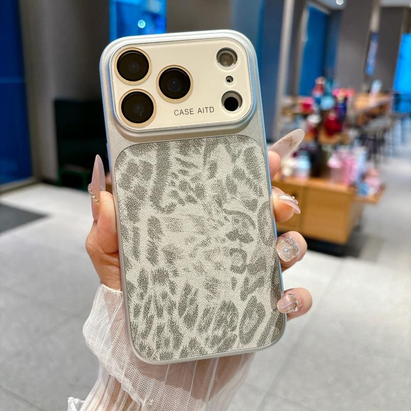 Luxury Retro Leopard Print Pattern Case For iPhone 17 16 15 14 Pro Max 13 Camera Shockproof Simple Large Window Glass Cool Cover iPhone 15
Luxury Retro Leopard Print Pattern Case For iPhone 17 16 15 14 Pro Max 13 Camera Shockproof Simple Large Window Glass Cool Cover iPhone 15