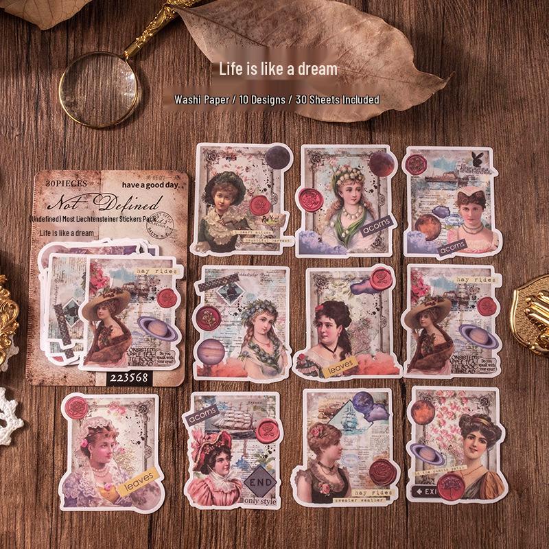 Beautiful Day Sticker Pack: Retro Collage & Journal DIY Stickers - 8 Styles
Beautiful Day Sticker Pack: Retro Collage & Journal DIY Stickers - 8 Styles
