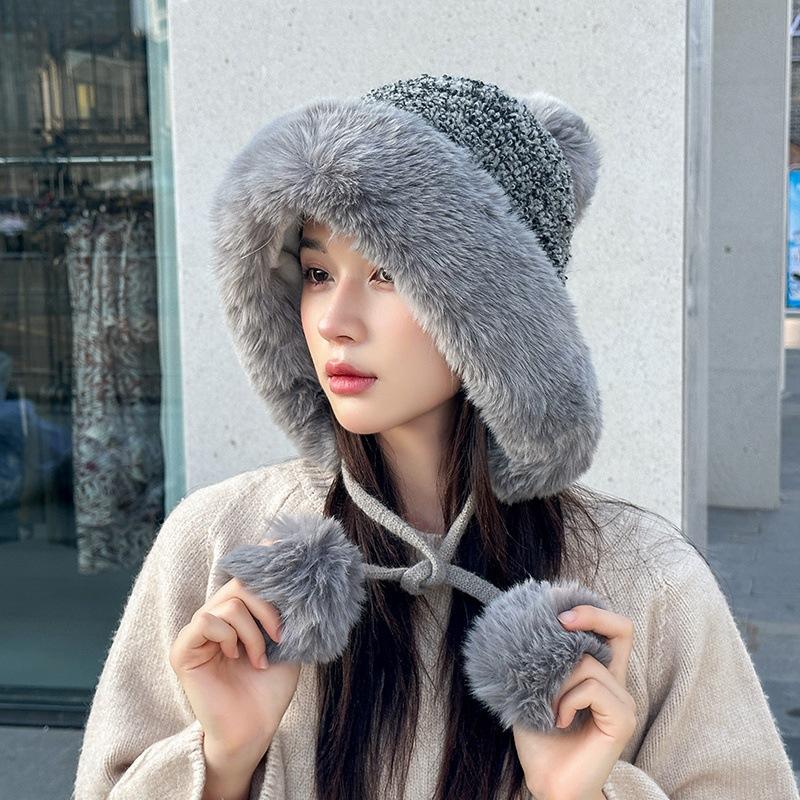 Плюшевая Плюшевая Утолщенная Двухслойная Вязаная Шапка Зимняя Шерстяная Шапка Женская Милая Шапка с Помпоном
Плюшевая Плюшевая Утолщенная Двухслойная Вязаная Шапка Зимняя Шерстяная Шапка Женская Милая Шапка с Помпоном