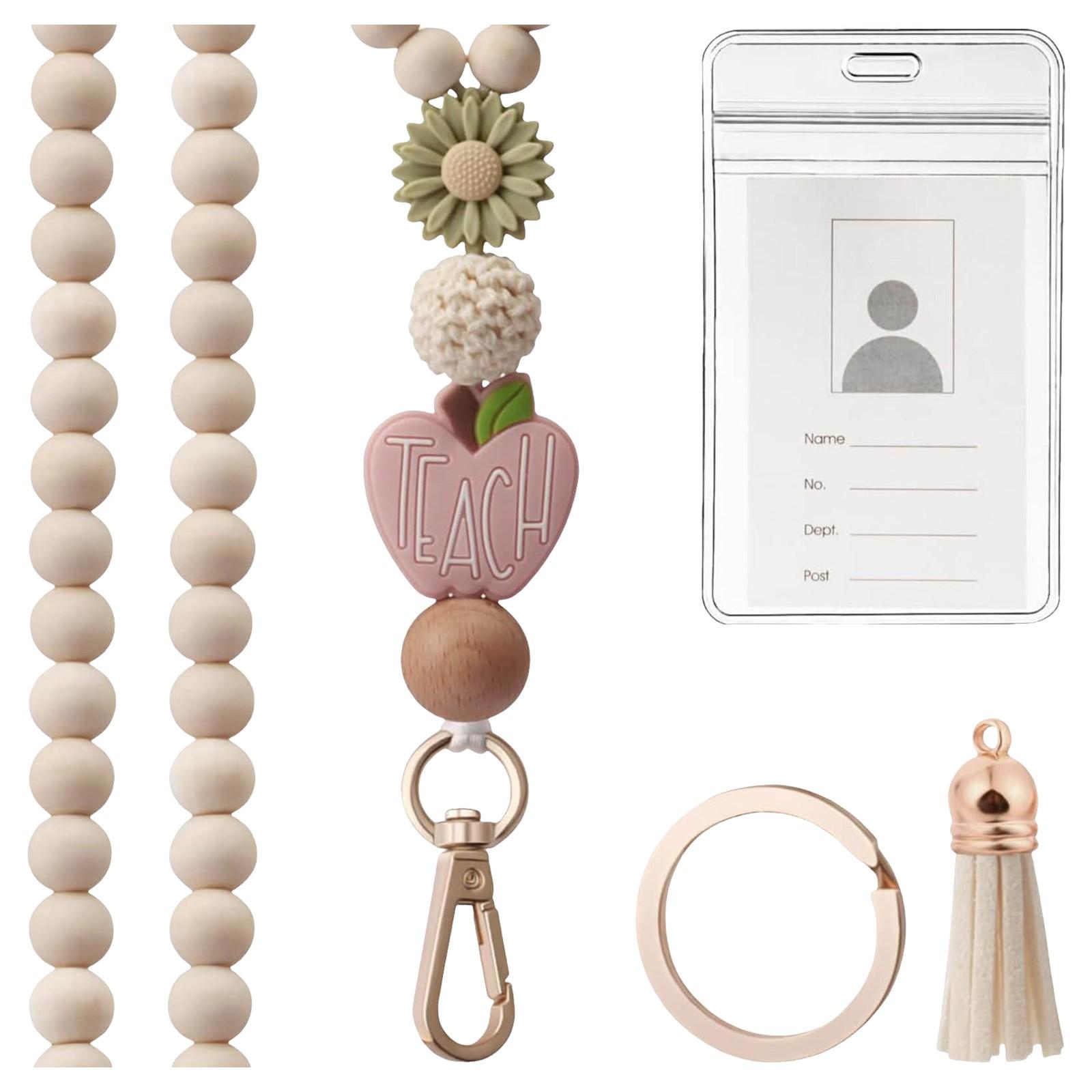 Bohemian Style Wooden Bead Lanyard With Id Holder Waterproof Breakaway Lanyard Natural Wood Bead Hanging Pendant Gifts One Size
Bohemian Style Wooden Bead Lanyard With Id Holder Waterproof Breakaway Lanyard Natural Wood Bead Hanging Pendant Gifts One Size