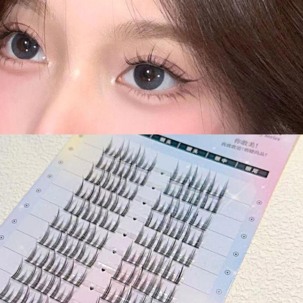 Handmade Little Devil Lashes Natural Long Thick Lashes New Individual Eyelashes Women 
Handmade Little Devil Lashes Natural Long Thick Lashes New Individual Eyelashes Women
