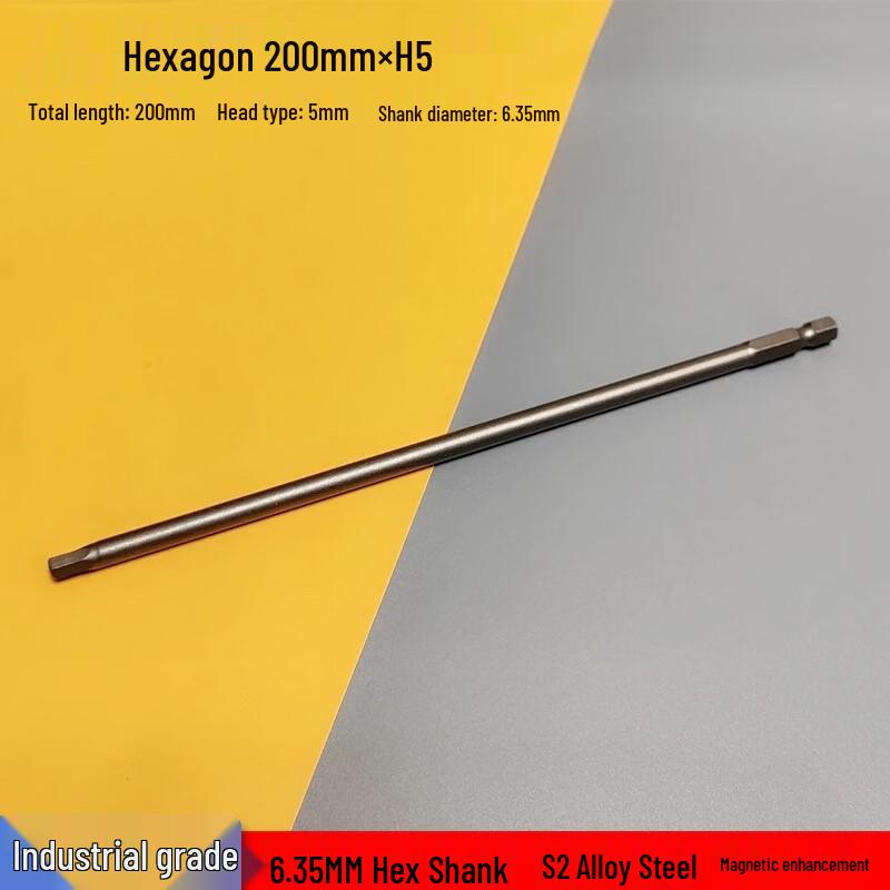 Extended Magnetic Hex Screwdriver Bit
Extended Magnetic Hex Screwdriver Bit