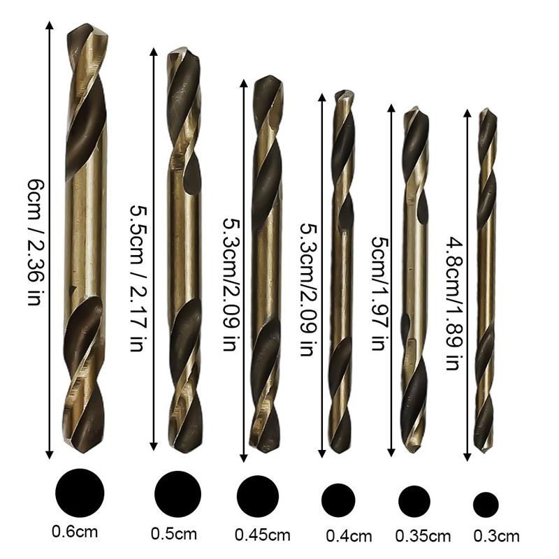 6/30pcs Double-Headed Auger Drill Bits High Steel Wood Drilling Positioning Power Tool Thread Opening Electric Drill Bits
6/30pcs Double-Headed Auger Drill Bits High Steel Wood Drilling Positioning Power Tool Thread Opening Electric Drill Bits