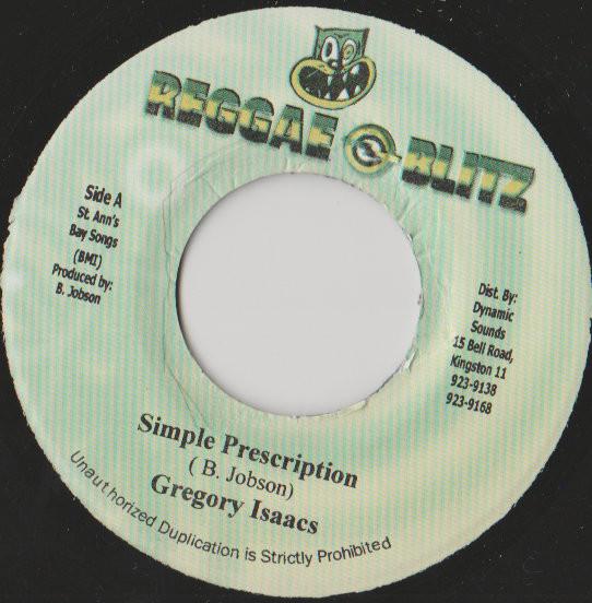 7-дюймовая пластинка GREGORY ISAACS - Simple Prescription НЕТ Регги Блиц 2000 Ямайка Регги, Ска и Даб Б/у
7-дюймовая пластинка GREGORY ISAACS - Simple Prescription НЕТ Регги Блиц 2000 Ямайка Регги, Ска и Даб Б/у