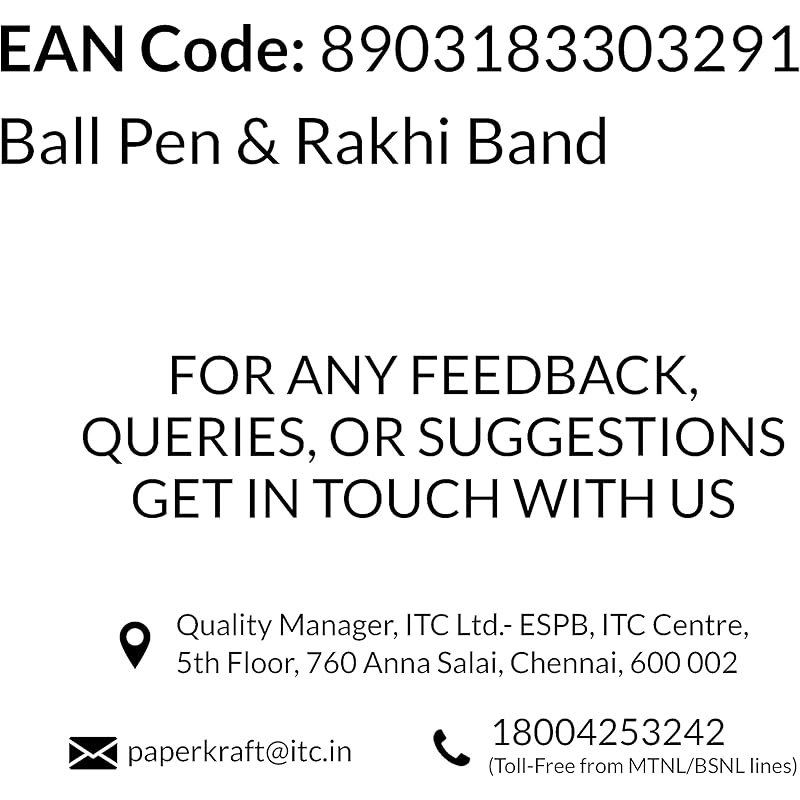 Paperkraft Rakshabandhan Pen Gift Set | Pack Of Rakhi & Pen | Rakhi Set For Brother | Rakhi Special Set For Sibling | Pr 1 Count (Pack of 1) чёрный
Paperkraft Rakshabandhan Pen Gift Set | Pack Of Rakhi & Pen | Rakhi Set For Brother | Rakhi Special Set For Sibling | Pr 1 Count (Pack of 1) чёрный