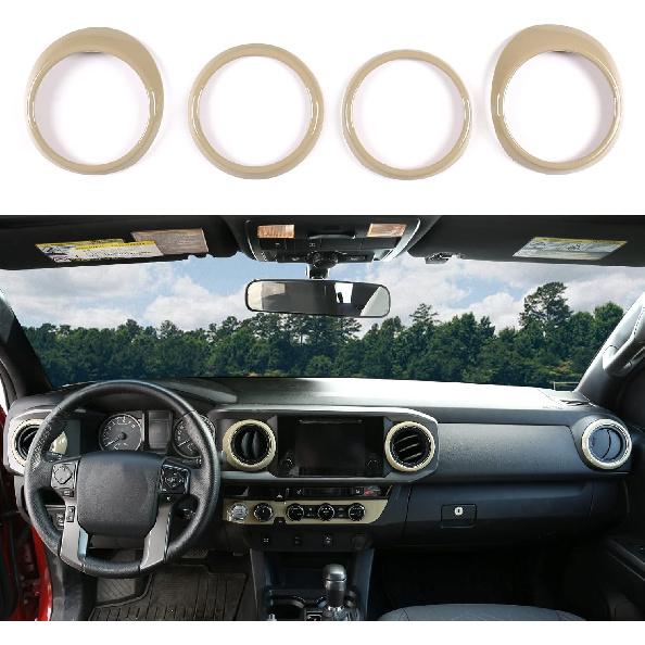 Lcojicep Car Center Console Interior A/C Air Conditioning Vent Rings Trim Decoration Cover ABS Accessories Compatible with Toyota Tacoma 2016 2017 светло-серый
Lcojicep Car Center Console Interior A/C Air Conditioning Vent Rings Trim Decoration Cover ABS Accessories Compatible with Toyota Tacoma 2016 2017 светло-серый