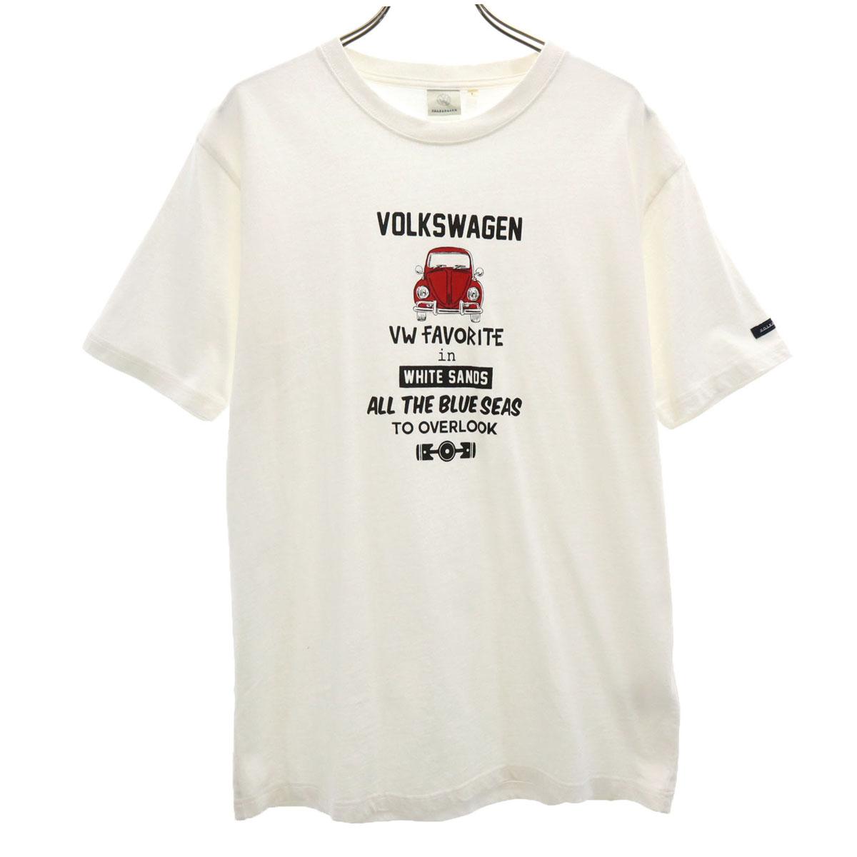 Volkswagen Short sleeve T-shirt L white Men s Used
Volkswagen Short sleeve T-shirt L white Men s Used