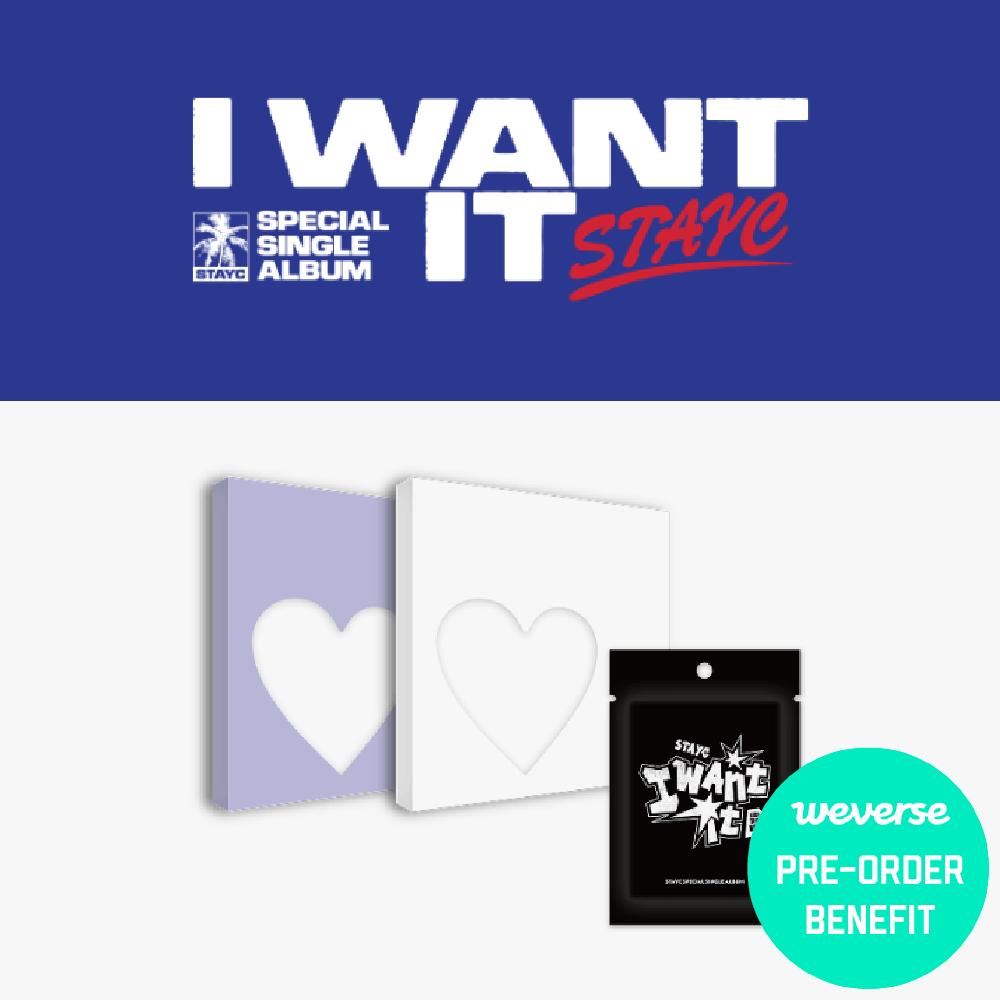 Предзаказ STAYC Специальный сингл-альбом I WANT IT 2 версии. + Мини-пак вер. НАБОР И POB
Предзаказ STAYC Специальный сингл-альбом I WANT IT 2 версии. + Мини-пак вер. НАБОР И POB