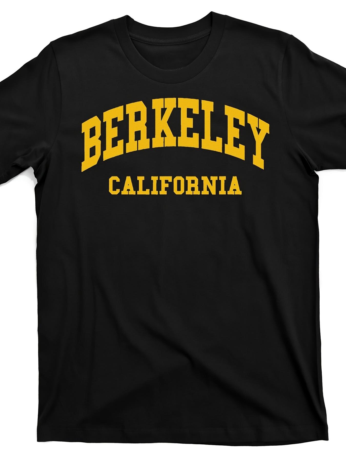 Berkeley California Vintage Graphic T-shirt - Breathable Sweat Absorbent 100% Cotton Crew Neck Short Sleeve Tee with Bold Yellow Print S
Berkeley California Vintage Graphic T-shirt - Breathable Sweat Absorbent 100% Cotton Crew Neck Short Sleeve Tee with Bold Yellow Print S