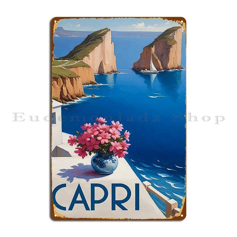 Vintage Capri Italy Travel Poster Capri Italy Travel Metal Sign Cinema Designer Mural Pub Design Tin Sign Poster 20x30cm
Vintage Capri Italy Travel Poster Capri Italy Travel Metal Sign Cinema Designer Mural Pub Design Tin Sign Poster 20x30cm