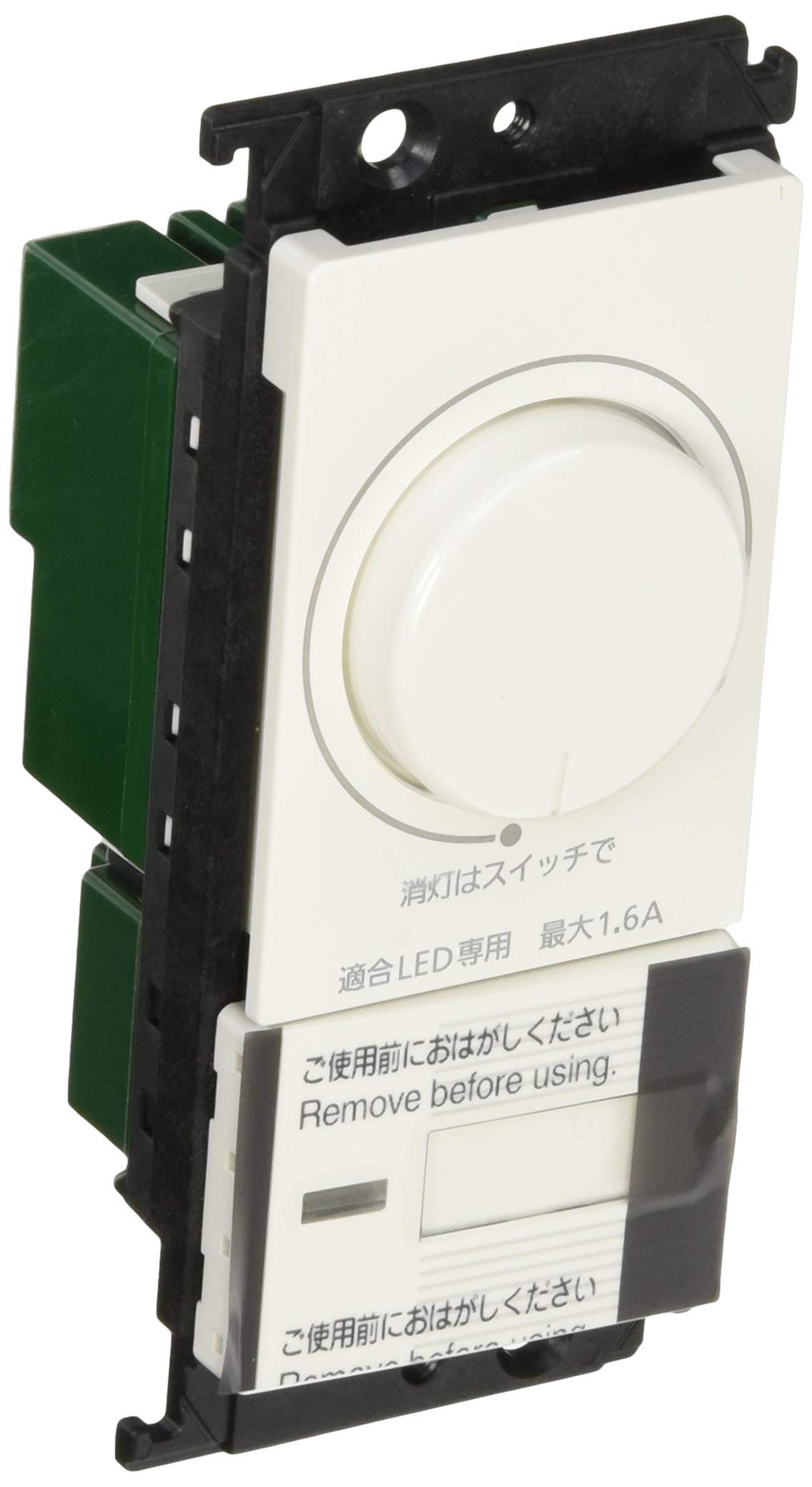 Panasonic Cosmo Series Wide 21 LED встраиваемый диммерный переключатель C Firefly Switch C совместимый только со светодиодами поворотного типа с нижним пределом настройки освещенности белый
Panasonic Cosmo Series Wide 21 LED встраиваемый диммерный переключатель C Firefly Switch C совместимый только со светодиодами поворотного типа с нижним пределом настройки освещенности белый