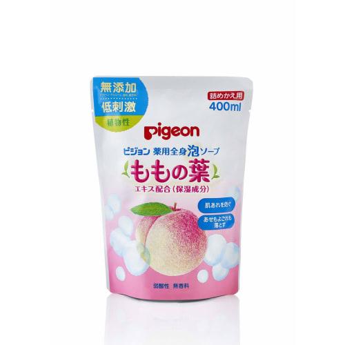 Pigeon Medicated Whole Body Foaming Soap Refill Contains Peach Leaf Extract (Moisturizing Ingredients) 400ml
Pigeon Medicated Whole Body Foaming Soap Refill Contains Peach Leaf Extract (Moisturizing Ingredients) 400ml