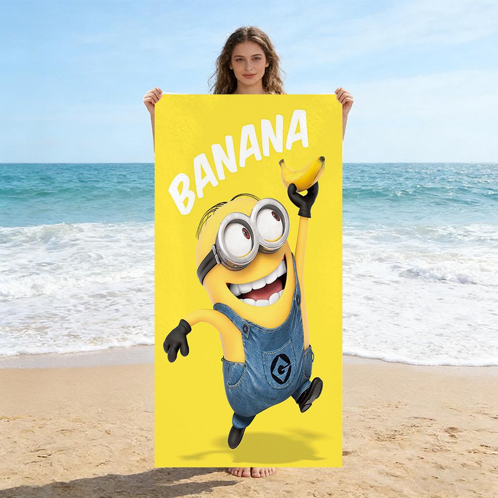 Grin Big-eyed Cute Creature Bananamaster Beach Towel Quick-drying Suitable for Beach Pool Gym Cute Gift for Friends Families W40*H60(CM)
Grin Big-eyed Cute Creature Bananamaster Beach Towel Quick-drying Suitable for Beach Pool Gym Cute Gift for Friends Families W40*H60(CM)