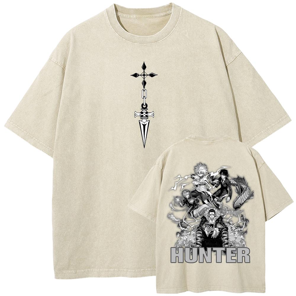 Аниме HUNTER×HUNTER Киллуа Золдик Курапика Графическая футболка Мужская Винтажная футболка с варкой Повседневная хлопковая футболка Харадзюку Мужские топы S
Аниме HUNTER×HUNTER Киллуа Золдик Курапика Графическая футболка Мужская Винтажная футболка с варкой Повседневная хлопковая футболка Харадзюку Мужские топы S