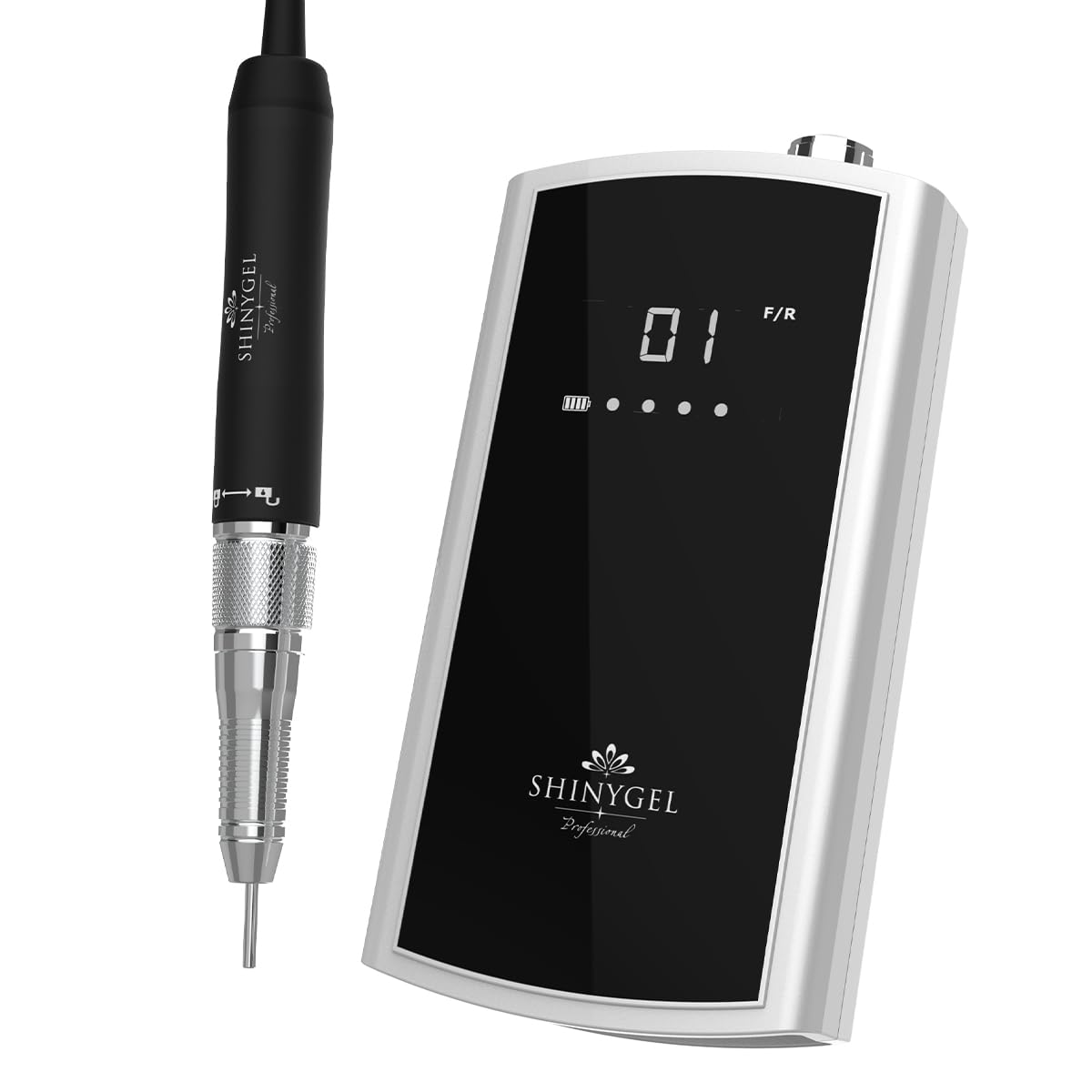 SHINYGEL Professional Portable Nail Machine D2 Machine Gel Nail Off Polishing Cuticle Treatment Electric Nail Machine Nail Drill Rechargeable Rotation
SHINYGEL Professional Portable Nail Machine D2 Machine Gel Nail Off Polishing Cuticle Treatment Electric Nail Machine Nail Drill Rechargeable Rotation