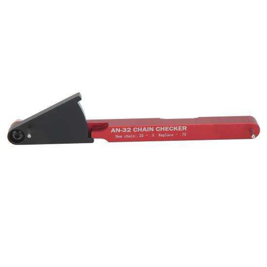 Bike Chain Wear Indicator Multifunctional Bicycle Chain Checker Measuring Instrument Gauge Repair Checker Red
Bike Chain Wear Indicator Multifunctional Bicycle Chain Checker Measuring Instrument Gauge Repair Checker Red