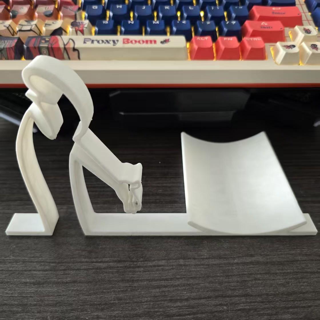 Creative Human - Shaped Label Holder Artistic Desktop Bathroom Minimalist and Practical Roll Paper Holder 3D Printing Decoration
Creative Human - Shaped Label Holder Artistic Desktop Bathroom Minimalist and Practical Roll Paper Holder 3D Printing Decoration