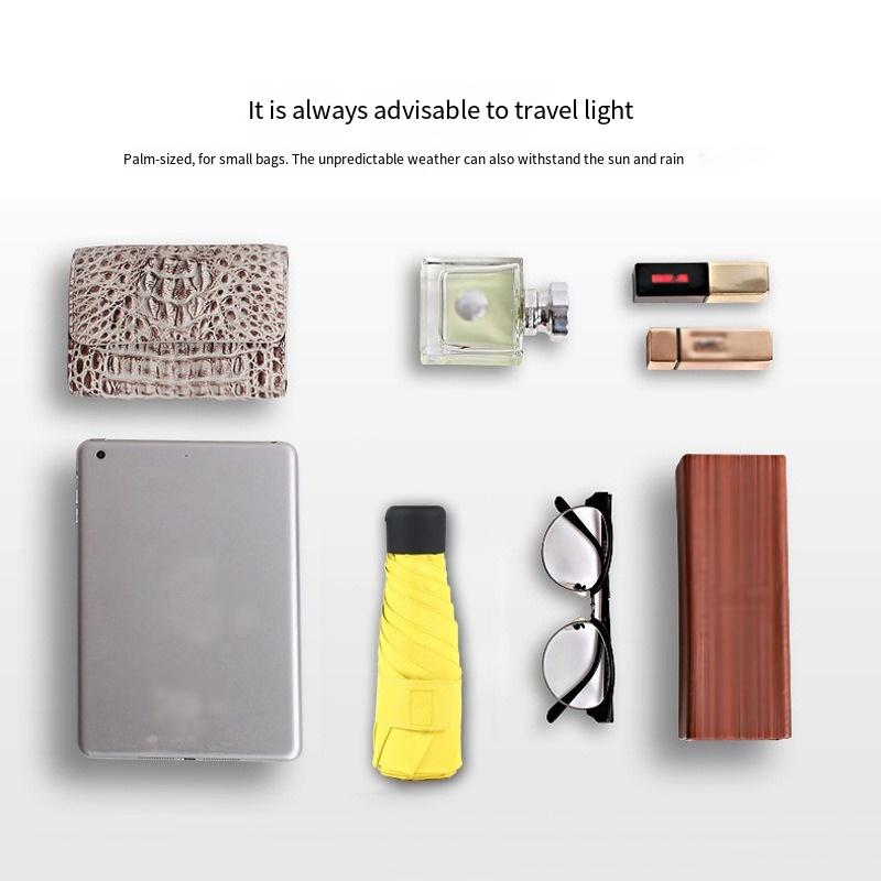 Mini Ultralight Pocket Women s Small Windproof Folding Umbrella Travel Compact Rain Men s Umbrella Sunscreen Umbrella Outdoor Um 6K
Mini Ultralight Pocket Women s Small Windproof Folding Umbrella Travel Compact Rain Men s Umbrella Sunscreen Umbrella Outdoor Um 6K