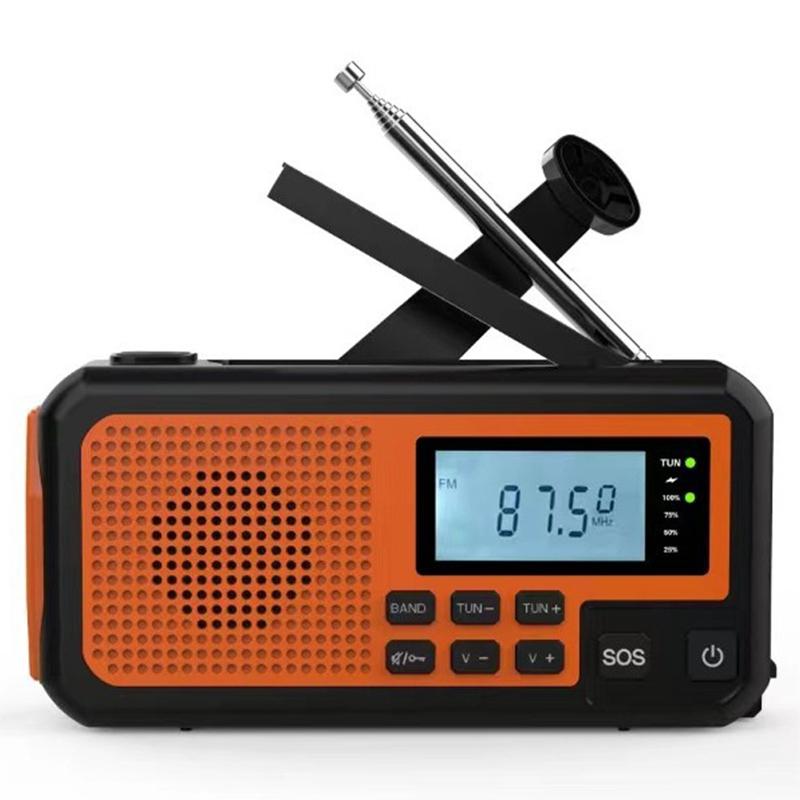 373 Multifunctional Outdoor Emergency Hand Crank AM/FM Solar Radio Power Bank, EU Version Type A
373 Multifunctional Outdoor Emergency Hand Crank AM/FM Solar Radio Power Bank, EU Version Type A
