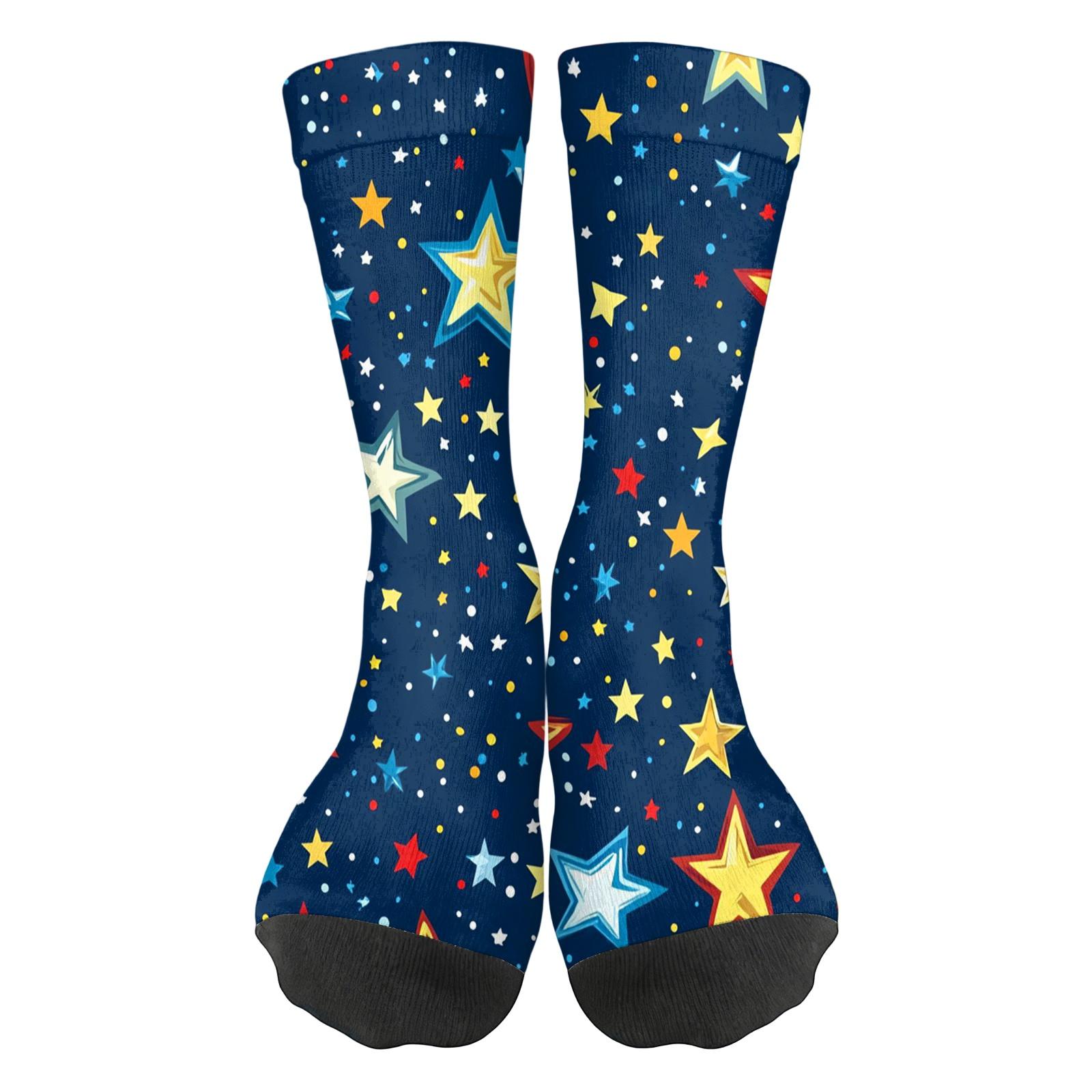 Women s breathable and comfortable -high socks with Independence Day prints and mid-calf design One Size жовтий
Women s breathable and comfortable -high socks with Independence Day prints and mid-calf design One Size жовтий