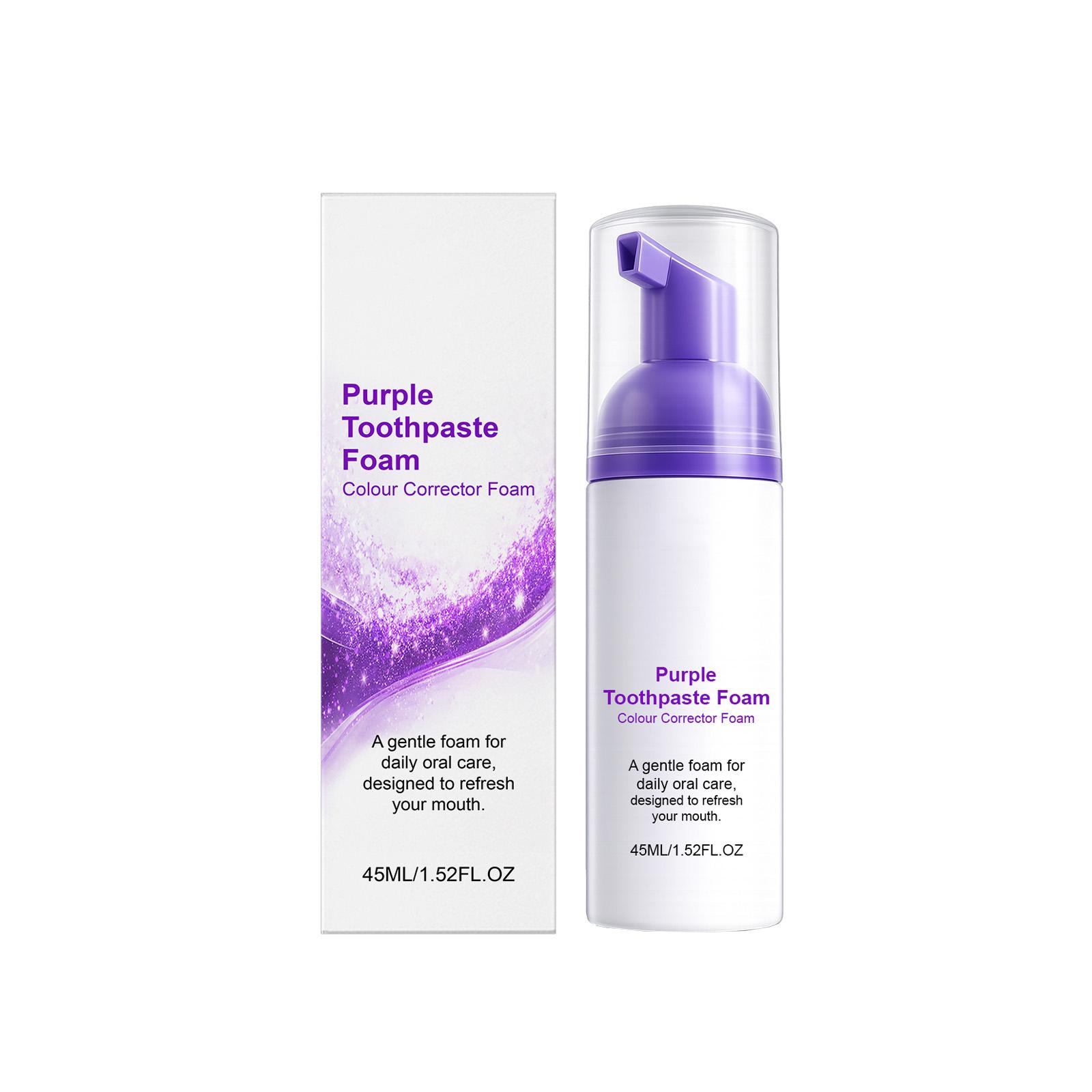 Purple Tooth Cleaning Foam , Dense, And Can Clean Tooth Residue, Dirt, Clean And Fresh Breath
Purple Tooth Cleaning Foam , Dense, And Can Clean Tooth Residue, Dirt, Clean And Fresh Breath