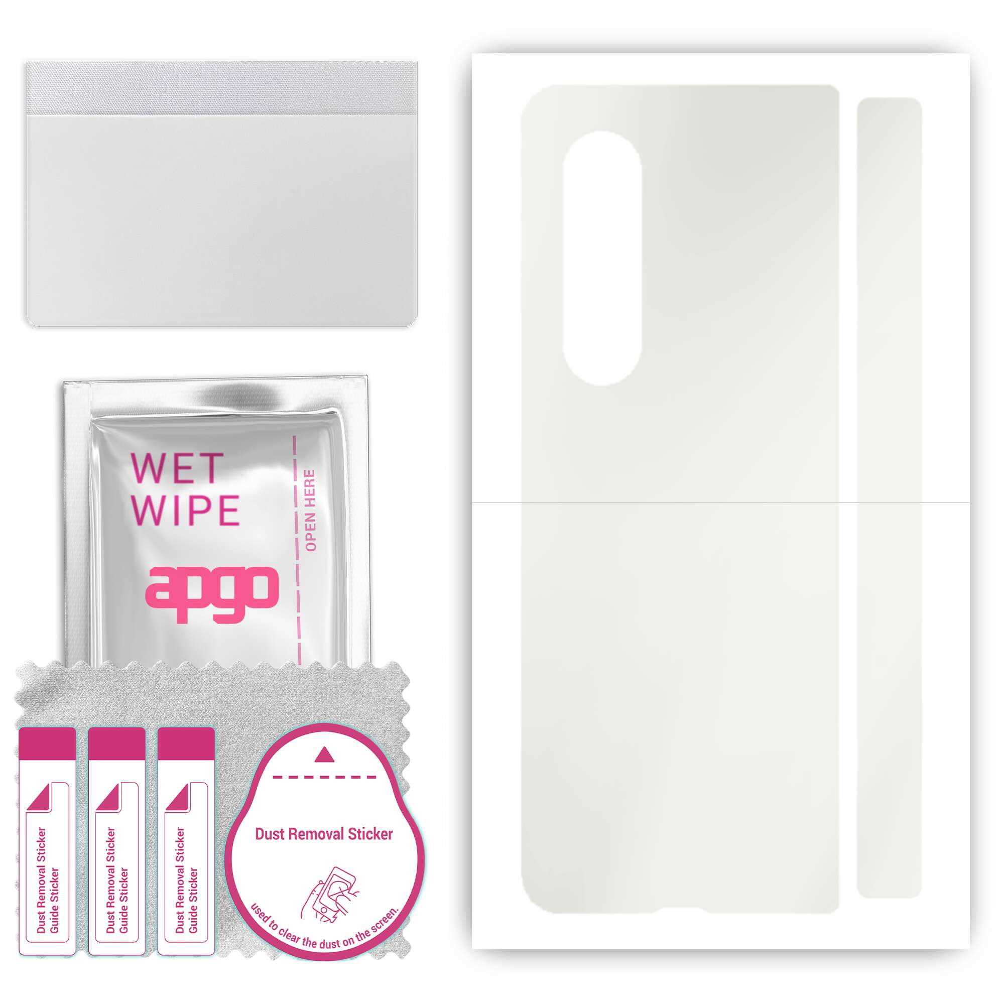 apgo MATTE Protective Skin Sticker для задньої панелі, сумісний із Samsung Galaxy Z Fold 3, Wrap Film, Hydrogel Film, гнучкий, м’який ТПУ з позиціонуванням
apgo MATTE Protective Skin Sticker для задньої панелі, сумісний із Samsung Galaxy Z Fold 3, Wrap Film, Hydrogel Film, гнучкий, м’який ТПУ з позиціонуванням