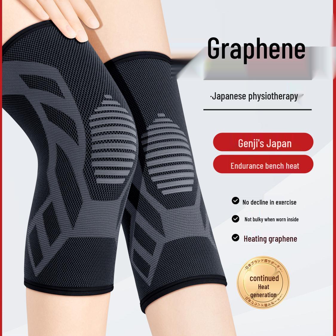 Japan Graphene Non-Slip Warm Knee Pads for Autumn/Winter - Cold Protection & Comfort L (111-140 lbs)
Japan Graphene Non-Slip Warm Knee Pads for Autumn/Winter - Cold Protection & Comfort L (111-140 lbs)