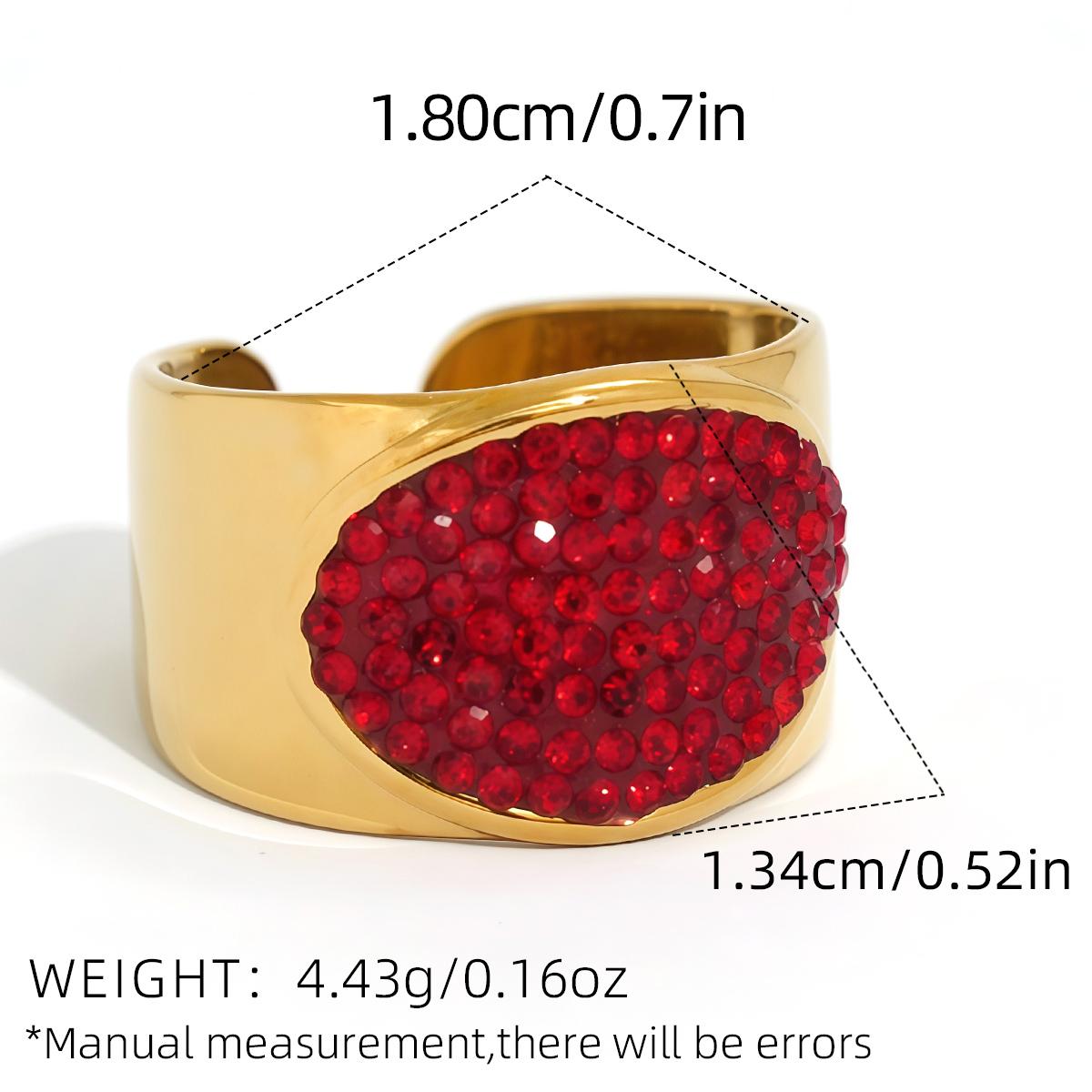 Statement Stainless Steel Delicate Shiny Cubic Zirconia Ring High Quality 18K Gold PVD Plated Finger Zircon Gift For Women
Statement Stainless Steel Delicate Shiny Cubic Zirconia Ring High Quality 18K Gold PVD Plated Finger Zircon Gift For Women