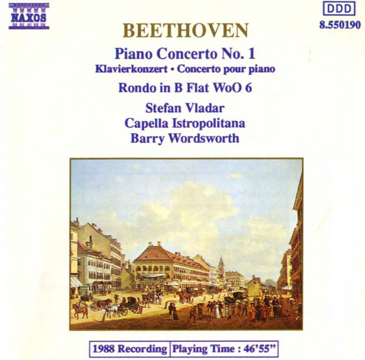 CD CLASSICAL - Beethoven: Piano Concerto No 1 8550121 Naxos 1988 Germany Classical Used
CD CLASSICAL - Beethoven: Piano Concerto No 1 8550121 Naxos 1988 Germany Classical Used