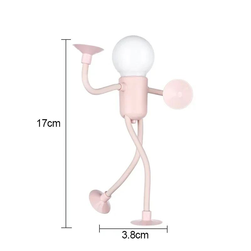 Funny Sportsman Night Light Changeable Shape Humanoid Lamp Button Battery Desk Lamp For Bedroom Bathroom Hallway Decorations рожевий
Funny Sportsman Night Light Changeable Shape Humanoid Lamp Button Battery Desk Lamp For Bedroom Bathroom Hallway Decorations рожевий