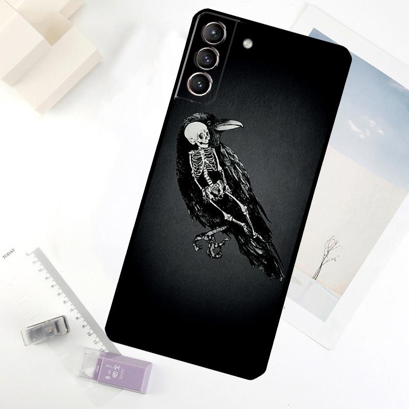 Skull Crow Flower Phone Case For Samsung Galaxy S20 FE S21 S22 S23 S24 S25 S26 Ultra S10 S25 Plus S25 FE Cover Galaxy S22 Plus
Skull Crow Flower Phone Case For Samsung Galaxy S20 FE S21 S22 S23 S24 S25 S26 Ultra S10 S25 Plus S25 FE Cover Galaxy S22 Plus