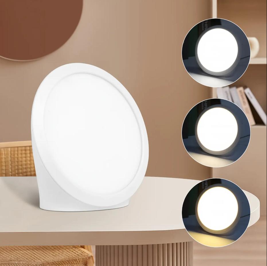 Daylight Lamp,10000 Lux Lamp, Portable Natural Sunlight Lamp with Memory Function,6 Timer Settings,Adjustable Brightness Level
Daylight Lamp,10000 Lux Lamp, Portable Natural Sunlight Lamp with Memory Function,6 Timer Settings,Adjustable Brightness Level