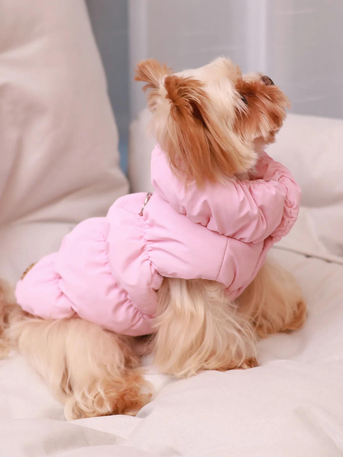 Warm Dog Jacket For Winter Autumn 3 Layer Thick Insulated Windproof Water Resistant Pet Coat Outerwear For Small Medium XS розовый
Warm Dog Jacket For Winter Autumn 3 Layer Thick Insulated Windproof Water Resistant Pet Coat Outerwear For Small Medium XS розовый